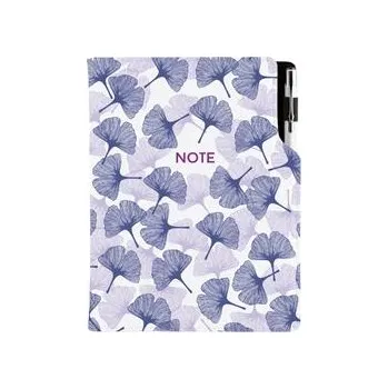 Zápisník Notes DESIGN B6 čtverečkovaný - Ginkgo