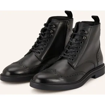 Pánská obuv Boss Pánské Šněrovací Boty Calev, černá, 43