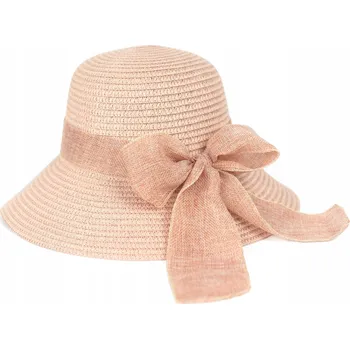 Klobouk Art of Polo slaměný klobouk růžový velikost 56