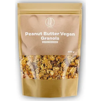 Fitness strava Peanut Butter Vegan Granola, granola s arašídovým máslem 400g