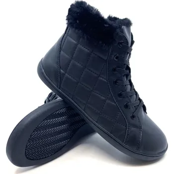 Dámská zimní obuv Dámské zimní barefoot boty Protetika Zora Dark Black 41, Vnitřní délka boty: 26,8 cm, Vnitřní šířka boty: 9,3 cm