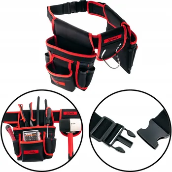 Montážní Opasek na Nářadí Multifunkční 20 kapes Držák na Kladivo - MTX