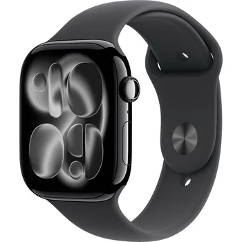 Elektronika Apple Watch Series 11 GPS + Cellular 46 mm hliníkový plášť sportovní náramek černá S/M