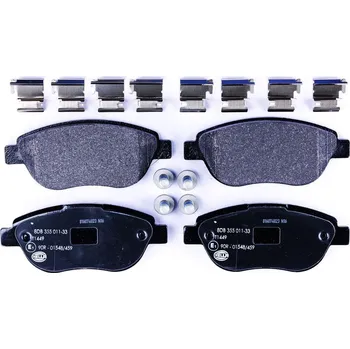 Brzdová destička Sada brzdových destiček, kotoučová brzda HELLA 8DB 355 011-331