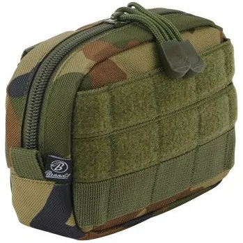 BRANDIT TAŠKA Molle Pouch Compact Woodland Velikost: OS
