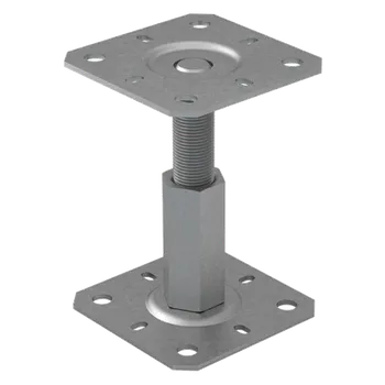 DOMAX PR130/130 Stavitelná patka sloupku 130x130x100-150 mm M20