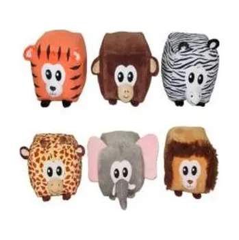 plyšák Zwierzęta kostka 22cm MIX