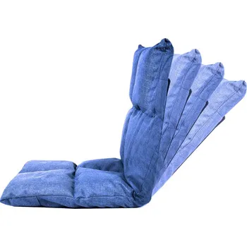 Křeslo Aga Polohovací křeslo na podlahu 52x55x55 cm Barva: Hnědá