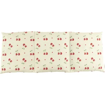 Termofor Tříkomorový nahřívací pás s třešňovými pecičkami, termofor - Cherry life, ecru