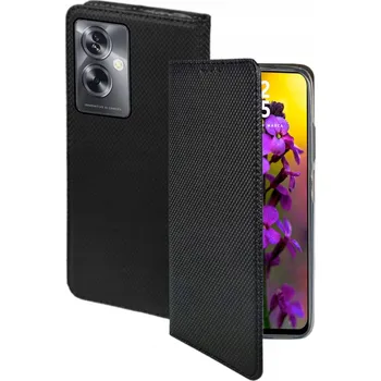 Pouzdro na mobilní telefon Pouzdro s klopou RCBR pro Oppo A79 5G SMART MAGNET černé