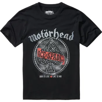 Oblečení a móda BRANDIT tričko Motörhead T-Shirt Ace of Spade Černá Velikost: XXL