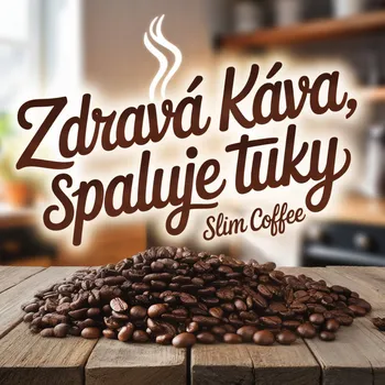 Káva 1+1 ZDARMA Zdravá káva Slim Coffee s guaranou a kopřivěnkou