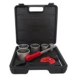 korunky vykružovací, na keramickou dlažbu, kufřík, O 33/53/67/73/83 mm 1.68 Kg TOP Sklad4 107268 (1.68 Kg TOP Sklad4 107268)