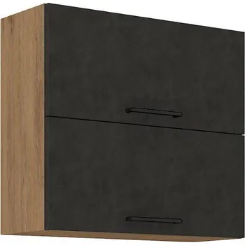 Kuchyňská skříňka Horní skříňka 80 GU-72 2F VIGO matera/dub lancelot