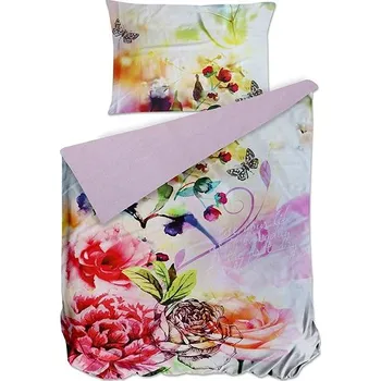 Povlečení Bierbaum Saténové povlečení Imagination 140 × 200 / 70 × 90 cm