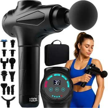 Masážní přístroj Masážní pistole Isomedix 26441 černá