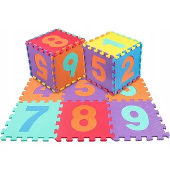 Hrací deka VZDĚLÁVACÍ PĚNOVÁ PODLOŽKA DĚTSKÁ OHRÁDKA SILNÁ