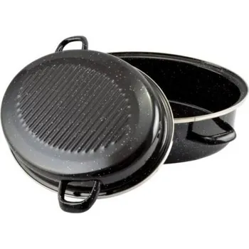 pekáč Pekáč smaltovaný 2 v 1, 38 x28 cm