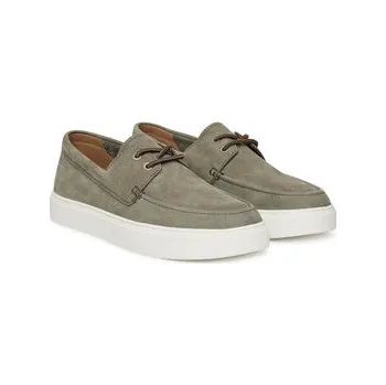 Pánská móda Calvin Klein Polobotky Hybrid Lace Up Boat Nu HM0HM01892 Šedá 46