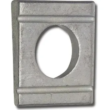 podložka SCH DIN 434 pozink podložka pro U-nosník vyhnutí 8% Varianta: DIN 434 M10 pozink podložka pro U-nosník vyhnutí 8%