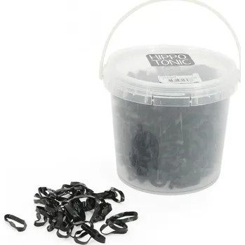 Čištění pro koně Vplétací gumičky HIPPO-TONIC do hřívy silikonové 1800ks Barva: bílá