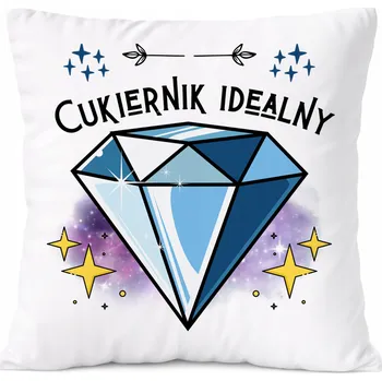 Polštář Urodziny66 Dárek Polštář s potiskem bílý PoliDraw