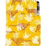Diář DESIGN týdenní B5 2026 český - žlutá - Gepard