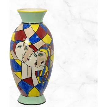 Váza Porcelánová váza Dekorativní váza Unikátní design Picasso