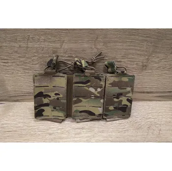 SHIELD Pouzdro na dlouhé zásobníky 3x BRAVO SHIELD® Barva: Hell Multicam