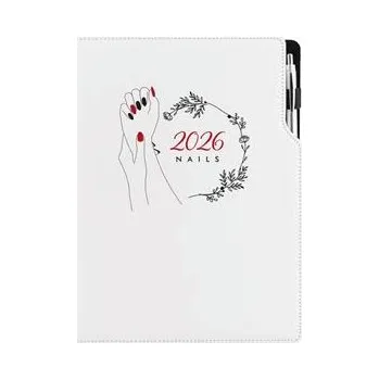 Diář Diář DESIGN týdenní A4 2026 - Nails
