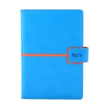 Zápisník Notes - zápisník MAGNETIC B6 nelinkovaný - modrá/oranžová