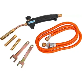 Stavební hořák XT23509B Plynová opalovací souprava 3 kW + trysky 13,14,17 mm + hadice 1,5 m XTline