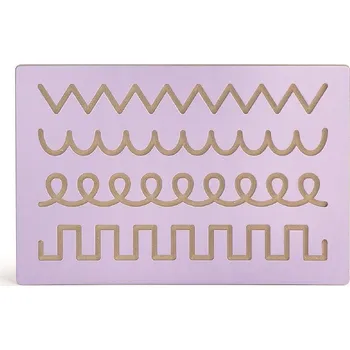 Dřevěná hračka Vyměnitelný panel vzory