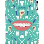 Diář DESIGN týdenní B5 2026 český - mátová - Zubař