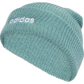 Čepice Zimní čepice ADIDAS CLSC BEANIE CUF JY3159 – Tyrkysová OSFM