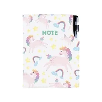 Zápisník Notes DESIGN B5 tečkovaný - Unicorn