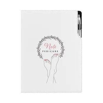 Notes DESIGN A4 tečkovaný - Pedikúra