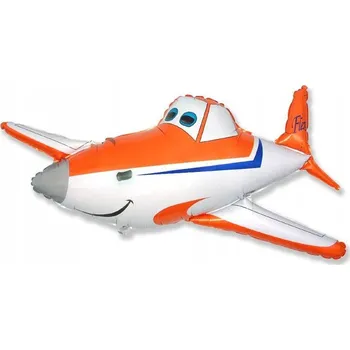 Balónek Fóliový balónek LETADLO usměvavé 3XL