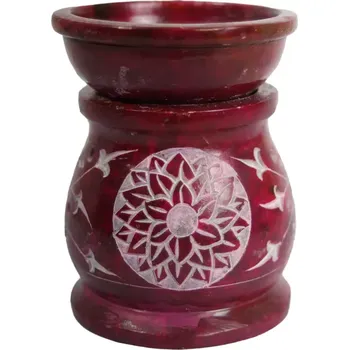 Aroma lampa Mramorová aroma lampa na vonné oleje 7. Čakra Sahasrára, Korunní čakra, Sittar