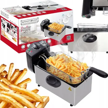 fritéza Tradiční fritéza Royalty Line EFT-2000 2000 W 3 l