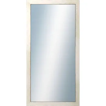 Zrcadlo DANTIK - Zrcadlo v rámu 50x100 | RETRO bílá