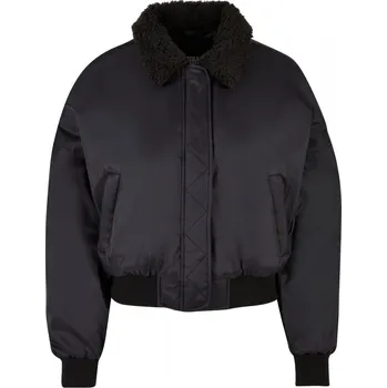 Dámský bomber Dámská bomber bunda Urban Classics Pilot - černá XXL