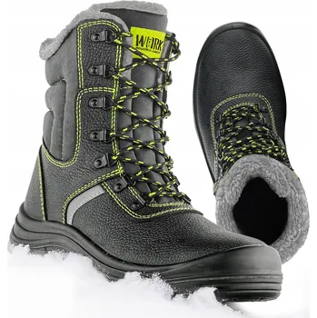 Pracovní obuv Pracovní boty VM Footwear kotníkové kožené zimní velikost 45