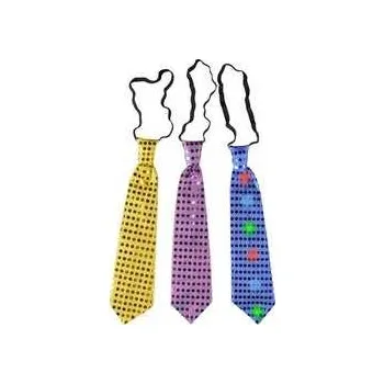 Zahradní dekorace Kravata s LED, mix barev [1 ks],rychlé dodání