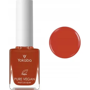 Přípravek na nehty Yokaba Pure Vegan 16 ohnivě červená 10 ml lak na nehty