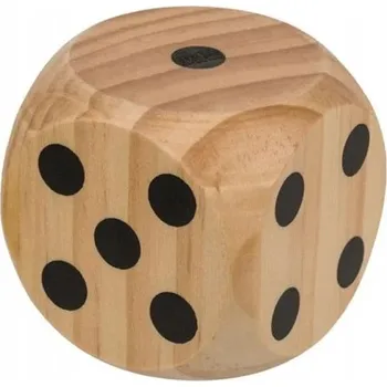 Dřevěná hračka BIGJIGS: Obří dřevěná kostka / 1 KUS BJ162