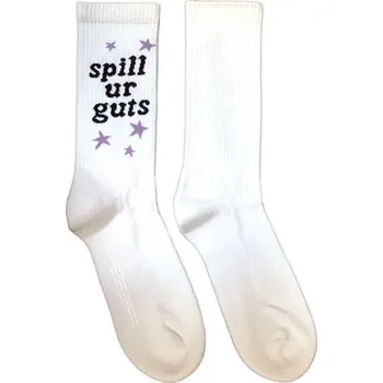 Pánské ponožky Olivia Rodrigo Ponožky Spill Your Guts White 36-40