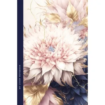 SKICÁK PRO DÍVKU NOTES S MŘÍŽKOU, BLOK 105X165/64 LISTŮ, KVĚTINY