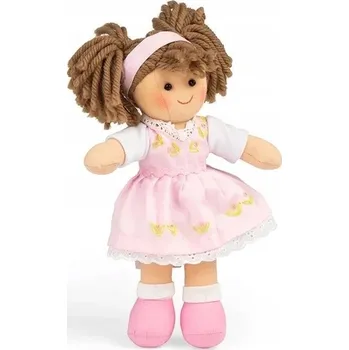 Bigjigs Toys hadrová Panenka 28 cm