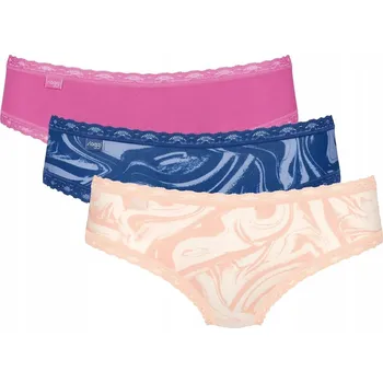 Dámské spodní prádlo BAREVNÉ dámské kalhotky 3 KUSY SLOGGI 24/7 Weekend Hipster Kalhotky 38